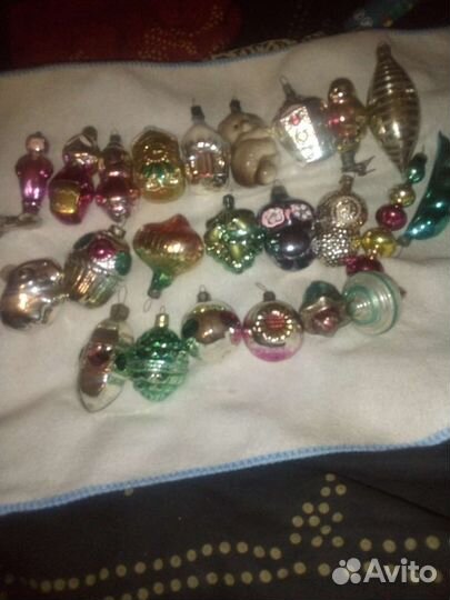 Елочные игрушки ссср,Лот17