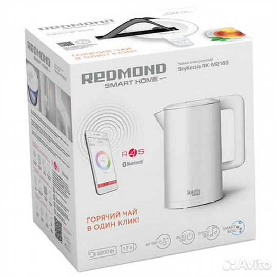 Чайник redmond SkyKettle RK-M216S, Белый