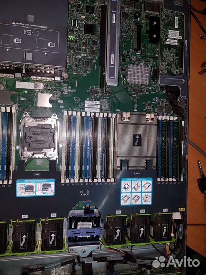 Сервер cisco c220m4 xeon e5-2620v3 32gb