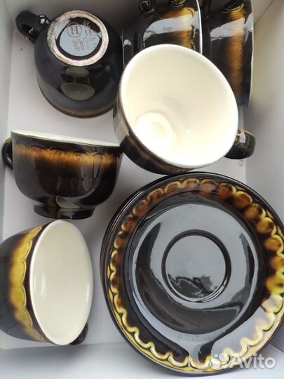 Чайный кофейный сервиз набор на 6 персон