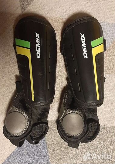 Щитки футбольные детские, с голеностопом, 2-е пары