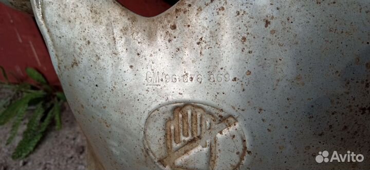 Теплозащита выпускного коллектора лачетти 1.6