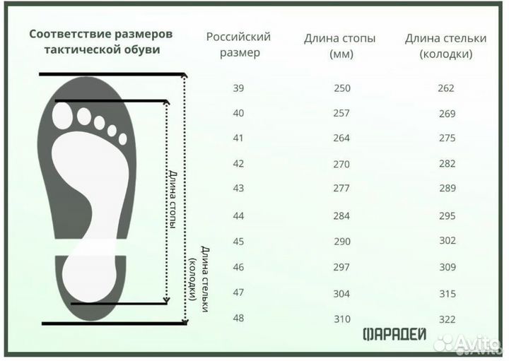 Кожаные ботинки Фарадей тактик 39