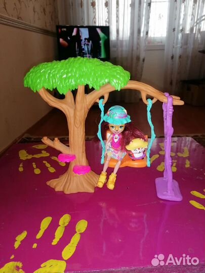 Качели Enchantimals Фелисити Лис