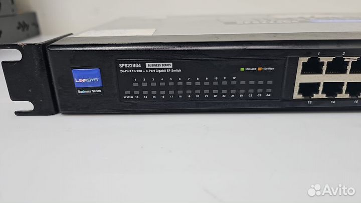 Коммутатор Cisco Linksys sps224g4