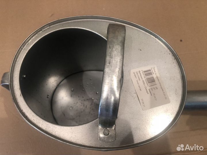 Лейка садовая металлическая