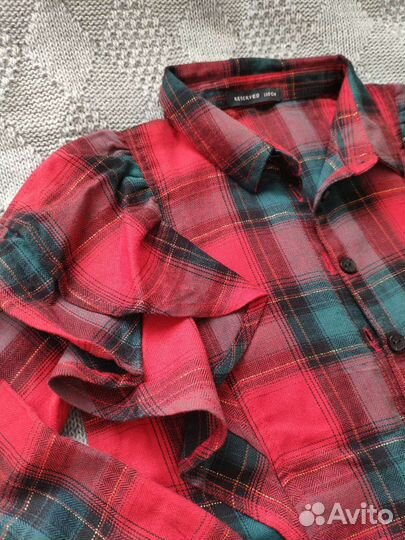 Рубашка в клетку Reserved р. 110