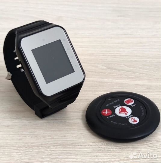 Кнопка вызова персонала и часы в ассортименте