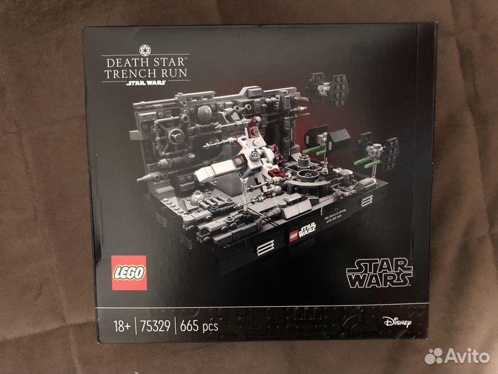 Lego Star Wars 75329-Death Star Trench Run Diorama
