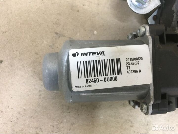 Стеклоподъемник передний правый Hyundai Solaris 1