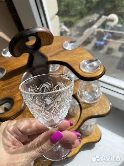 Набор хрустальных фужеров