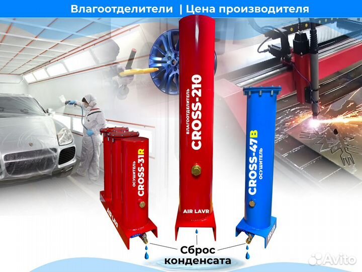 Фильтры-осушители для компрессоров