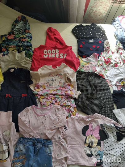 Пакет вещей на девочку 104-110