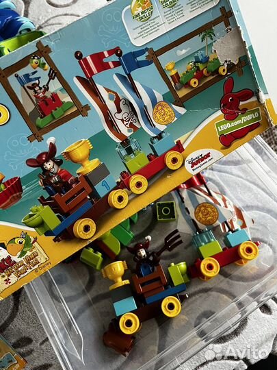 Lego duplo поезд с уифрами