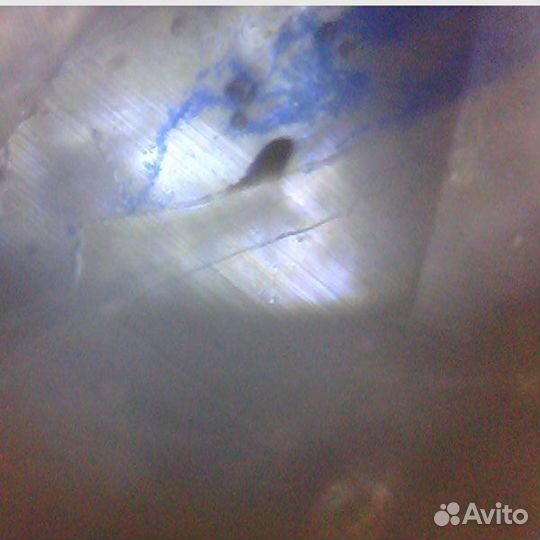 Сапфир корунд крашеный природный