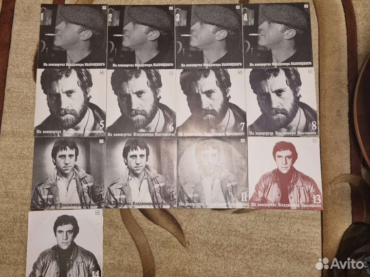 Виниловые пластинки, Владимира Высоцкого