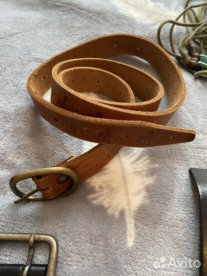 Ремень женский натуральная кожа