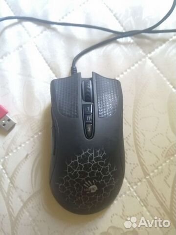 Мышь проводная A4Tech Bloody A9 черный