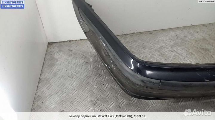 Бампер задний зад BMW 3 (E46), 1999