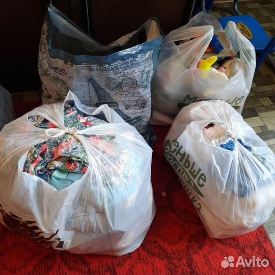 Большой пакет одежды для девочки от 1 до 3 лет
