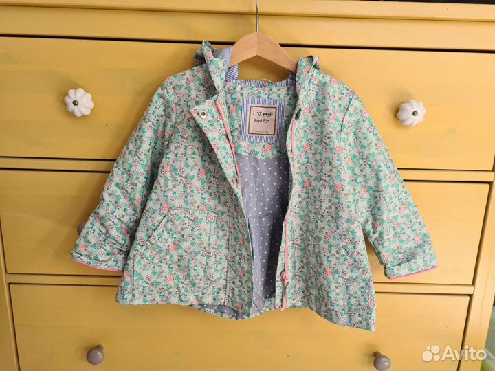 Парка - плащ для девочки 2-3 лет