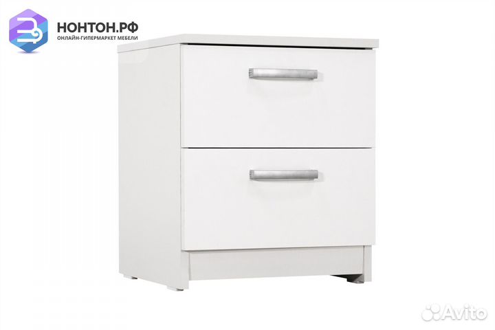 Тумба прикроватная Лотос белый