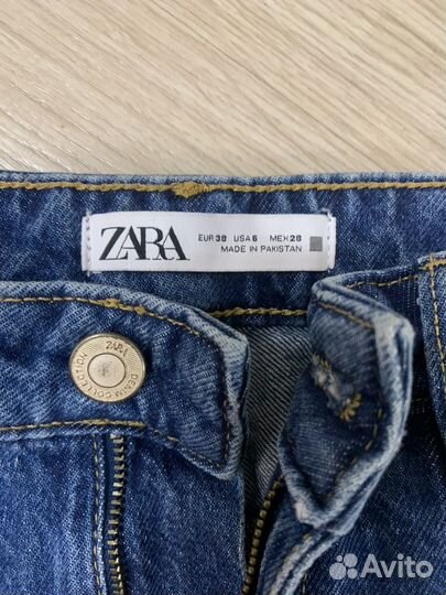 Джинсы zara женские 38
