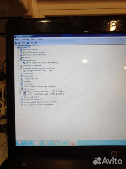 Ноутбук HP delphi D40 Compaq 610