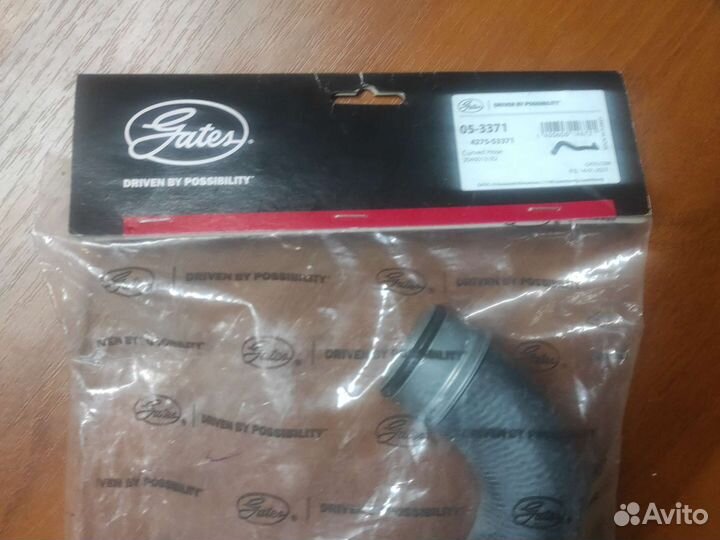 Патрубок радиатора gates 05-3371