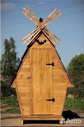 Уличный туалет с установкой SKU004