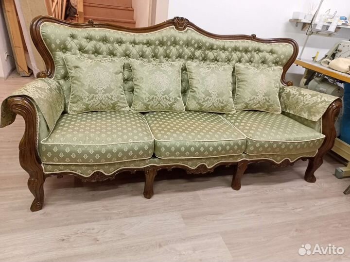 Перетяжка и ремонт мягкой мебели