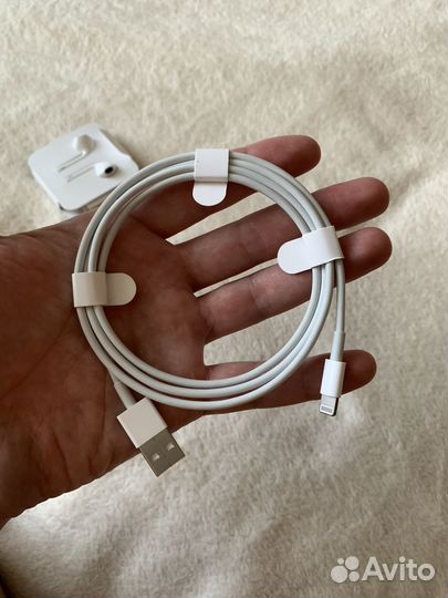 Зарядный шнур на iPhone