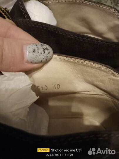 Ботинки Respect 40 размер, натуральная замжа