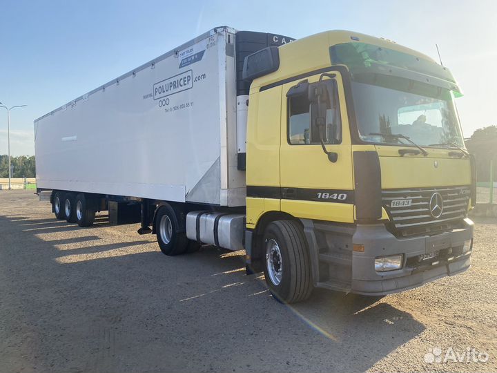 Mercedes-Benz Actros 1840LS с полуприцепом, 2002