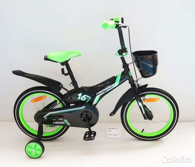 Новый детский велосипед 16
