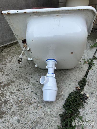 Раковина металическая