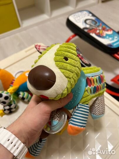 Развивающие игрушки для малышей, погремушки