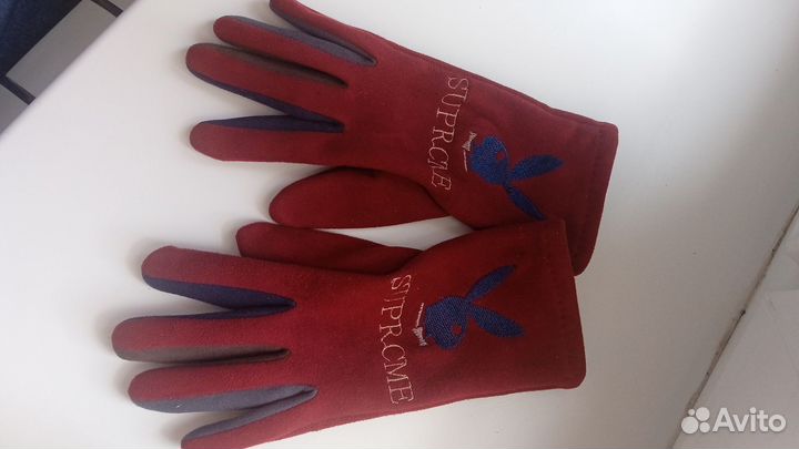 Перчатки с сенсорным пальцем