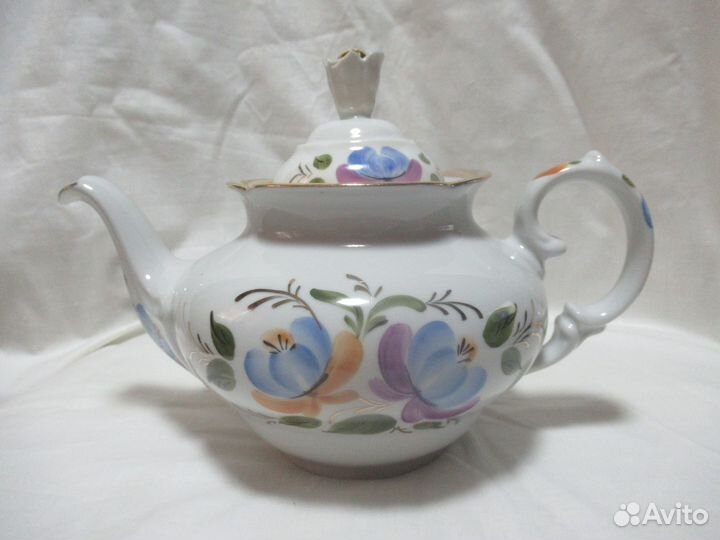 Заварочный чайник. Фарфор. СССР