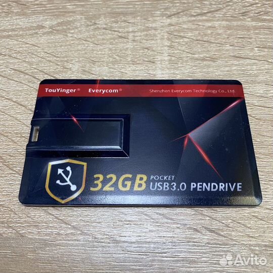 USB флешка 32 гб в виде карточки
