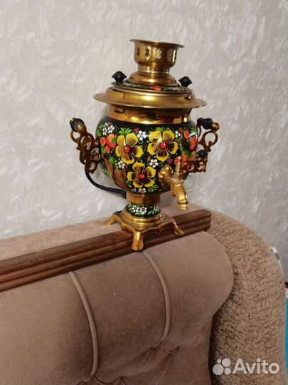 Самовар электрический расписной