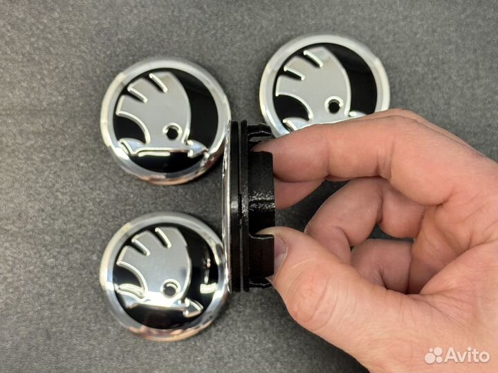 Плавающие колпачки Skoda. Гарантия 365
