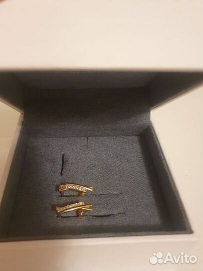 Золотые серьги