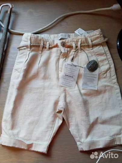 Шорты для мальчика. Рост 122см. Натуральные ткани