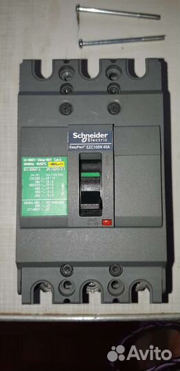 Автоматический выключатель schneider electric