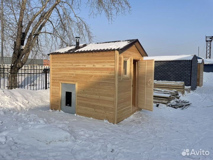 Баня эконом готовая