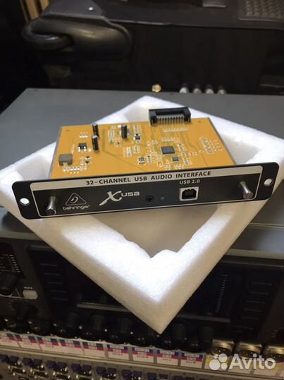 Плата расширения behringer X-USB