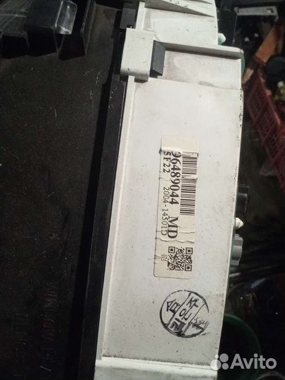 Шевроле ланос щиток приборов