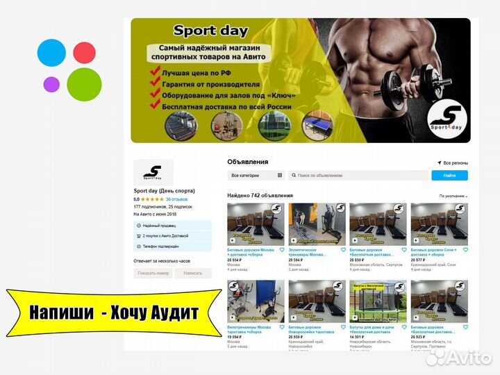 Авитолог/ Продвижение на авито/ Результат от 1 дня