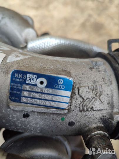 Турбокомпрессор Vag 1.8tsi CDA, BZB